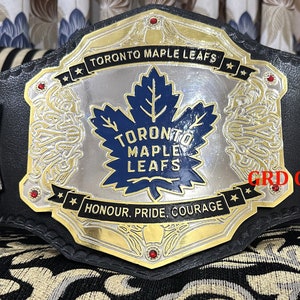 Toronto Maple Leafs Wrestling Gürtel Vergoldet