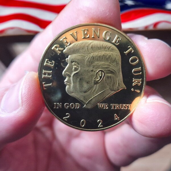 Trump 2024 Coin Etsy