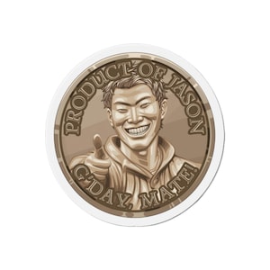 Bronze Spirit Coin Magnet of He Who Fights With Monsters Jason Asano Bronze Magnet G&#39;day Mate Product of Jason Magnet Bronze Ranker Magnet