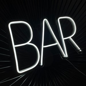 Custom BAR Neon Light | Home bar neon  | Neon Bar Sign Wall Decor | Neon Sign  Bar