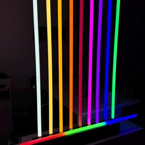 One LED Light Stick | Home LED Decor | Neon Tube | Bedroom Decor Sign ...