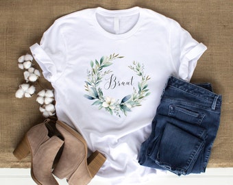 Bride Shirt Bride T-Shirt Bride JGA Shirt Bride Gift Bride Top Bridesmaid Gift Wedding Gift Bride JGA Shirt JGA T-Shirt