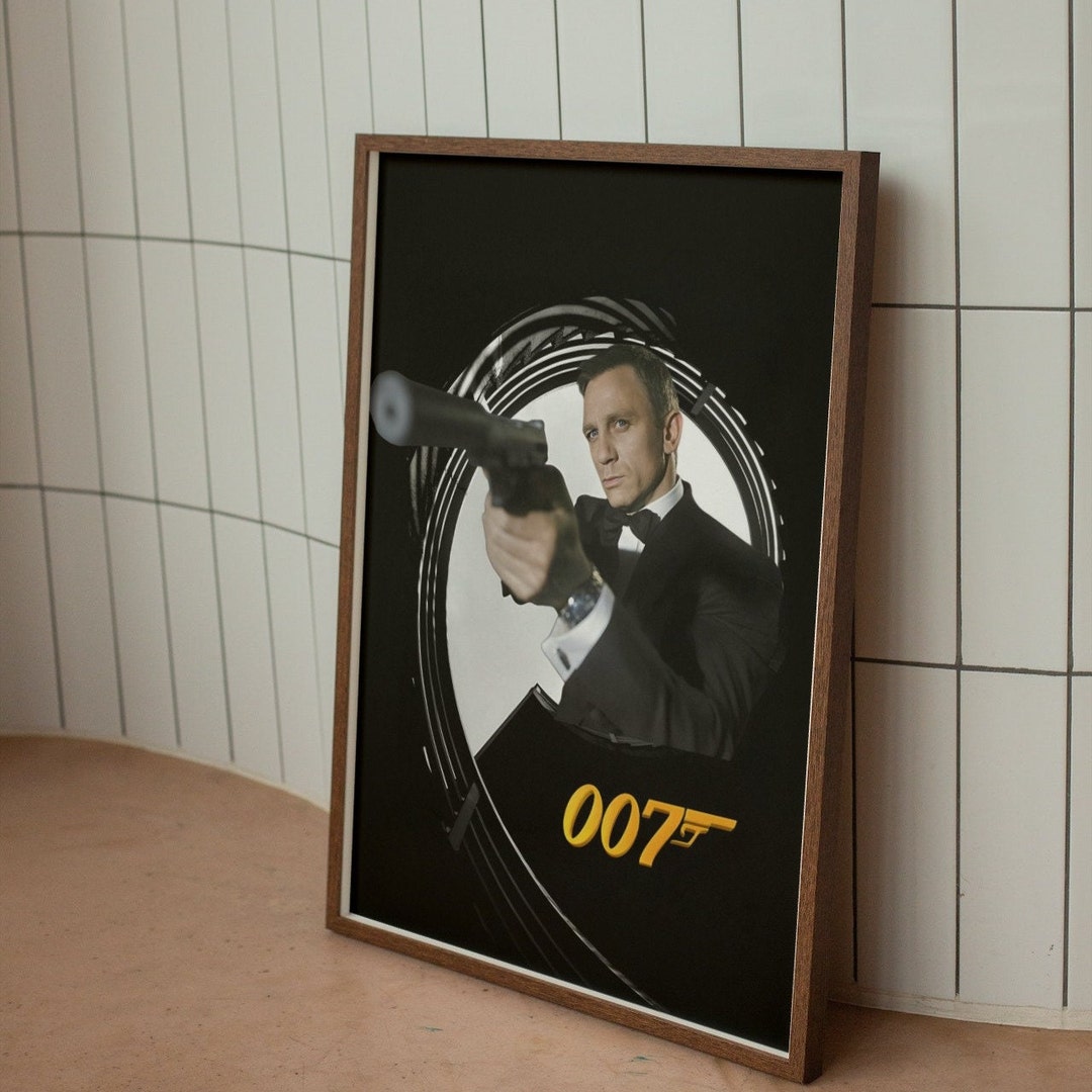 James Bond Poster 007 Daniel Craig A3 29x42 Cm FREE SHIPPING - Etsy