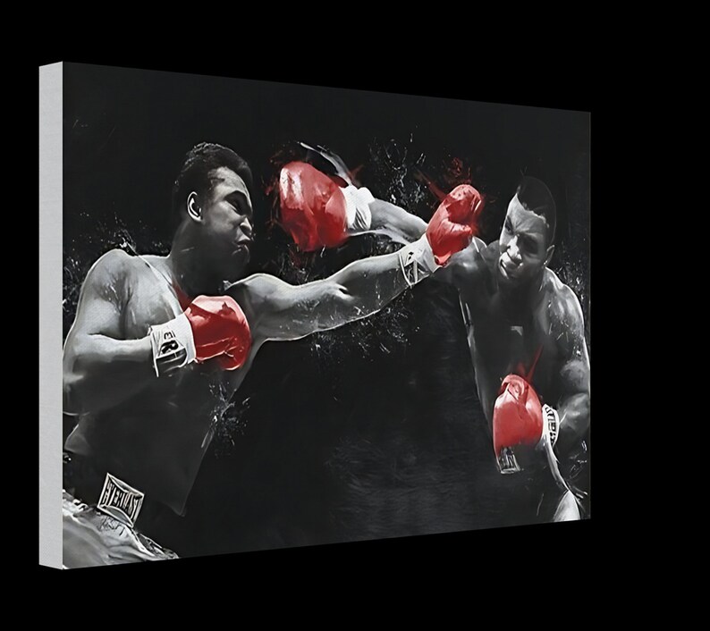 Mike Tyson Muhammad Ali Immediate Download Art for Printing Digital PNG