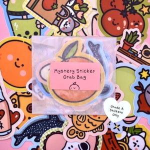 Mystery Sticker Grab Bag, Surprise Pack, Blind Bag, Grade A Vinyl Stickers
