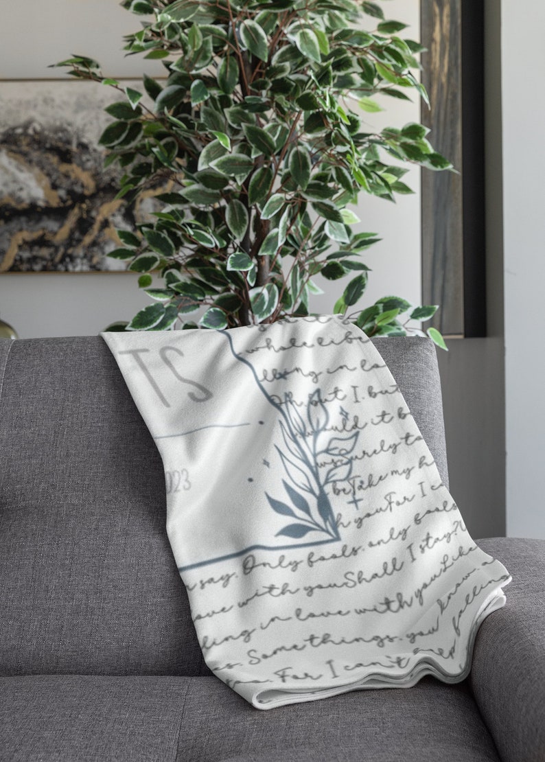 Personalized Wedding Blanket, First Dance Blanket, Personalized Blanket