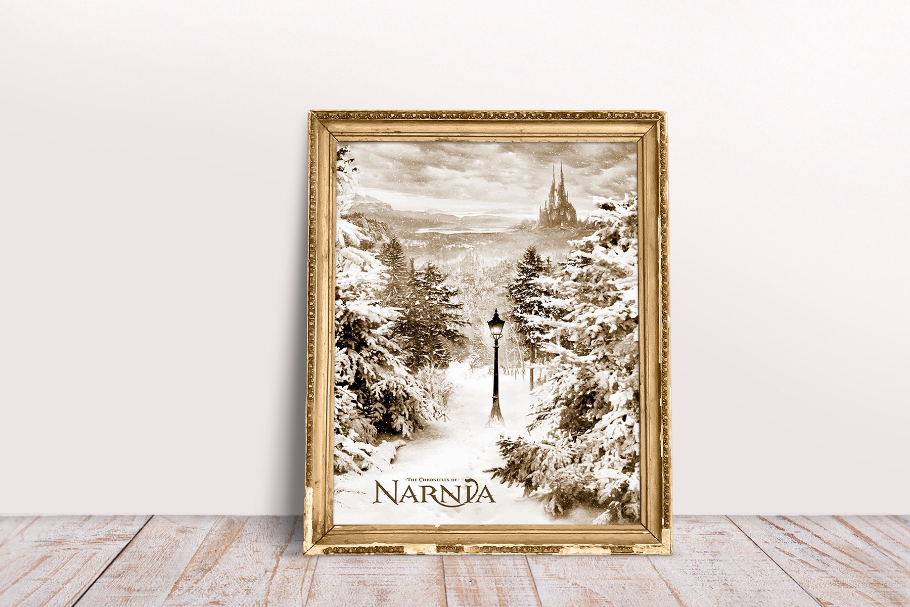 Narnia Wall Art, Narnia Poster, Narnia Canvas, Chronicles of Narnia Art ...