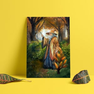 Albus Portrait Printable Wall Art, Witches and Wizards, Wizard Home Decor, DIGITAL DOWNLOAD, Albus Wall Art