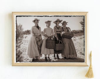 Little Women Print: Vintage Wall Art, Book Lover Gift (Digital Download)