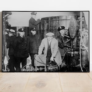Prohibition Era Photo Print: Vintage Bar Wall Art (Digital Download)