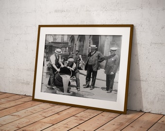 Prohibition Era Photo Print: Vintage Bar Cart Decor (Digital Download)