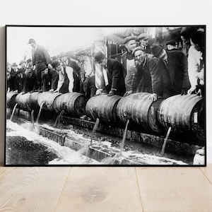 Prohibition Wall Art: Vintage Bar Decor (Digital Download)