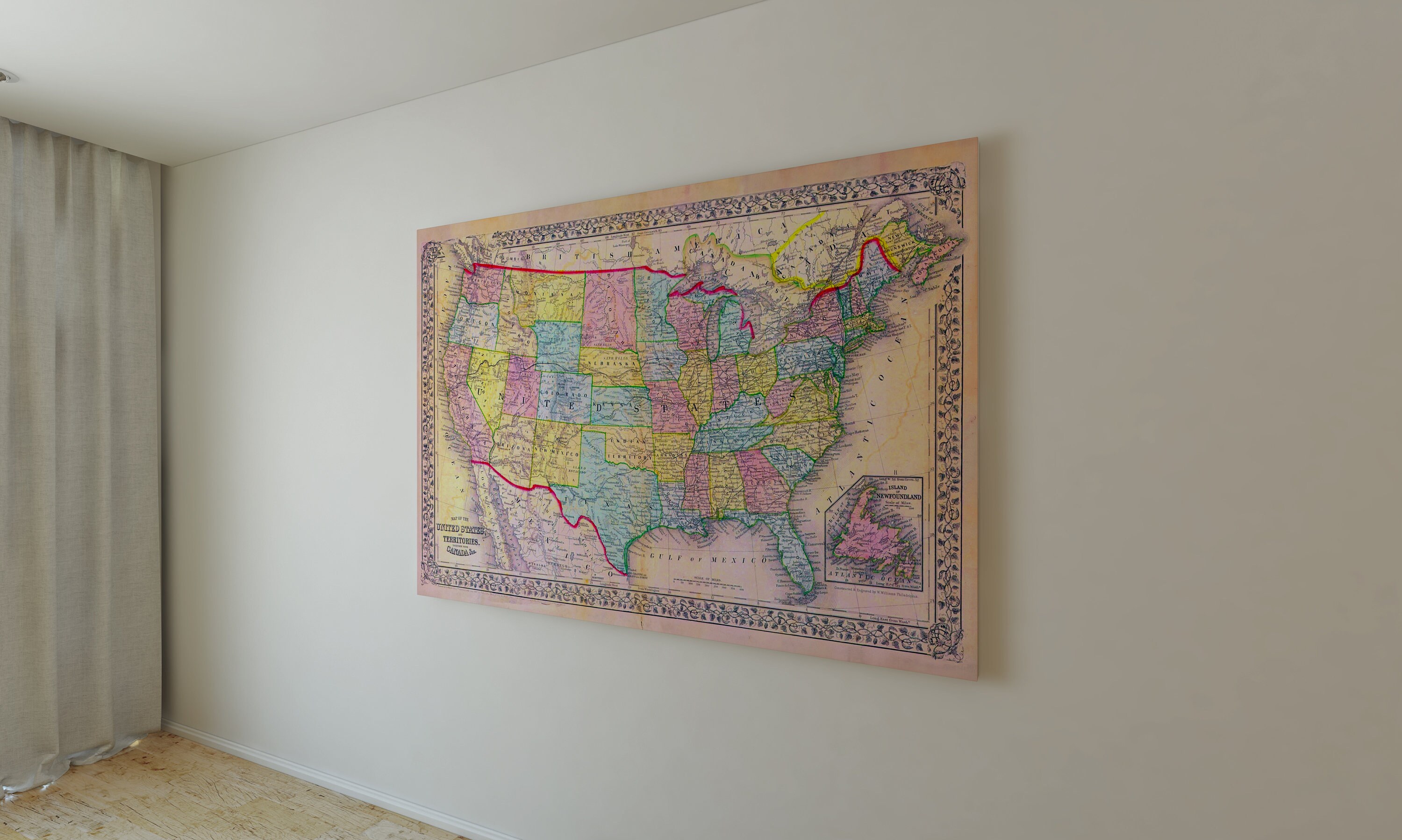 United States Map Old Map of United - Il Fullxfull.5215082975 9afx 