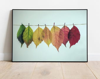 Autumn Equinox Print: Boho Witchy Fall Decor (Digital Download)