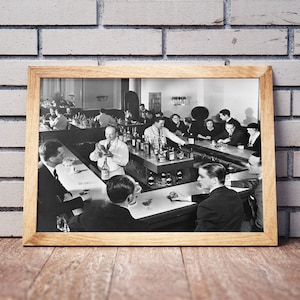 Prohibition Bar Foto: Vintage Alkohol Print, Pub Wandkunst (Digitaler Download)