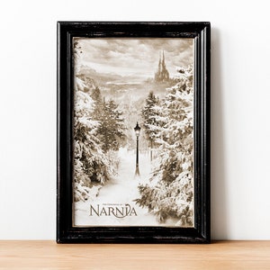 Narnia Wall Art, Narnia Poster, Narnia Canvas, Chronicles of Narnia Art ...