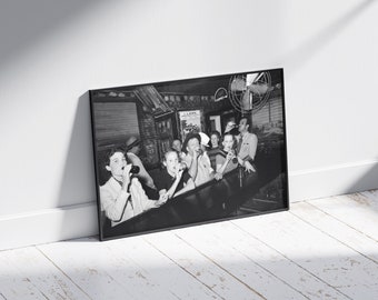 Prohibition Era Photo Print: Vintage Bar Wall Art (Digital Download)