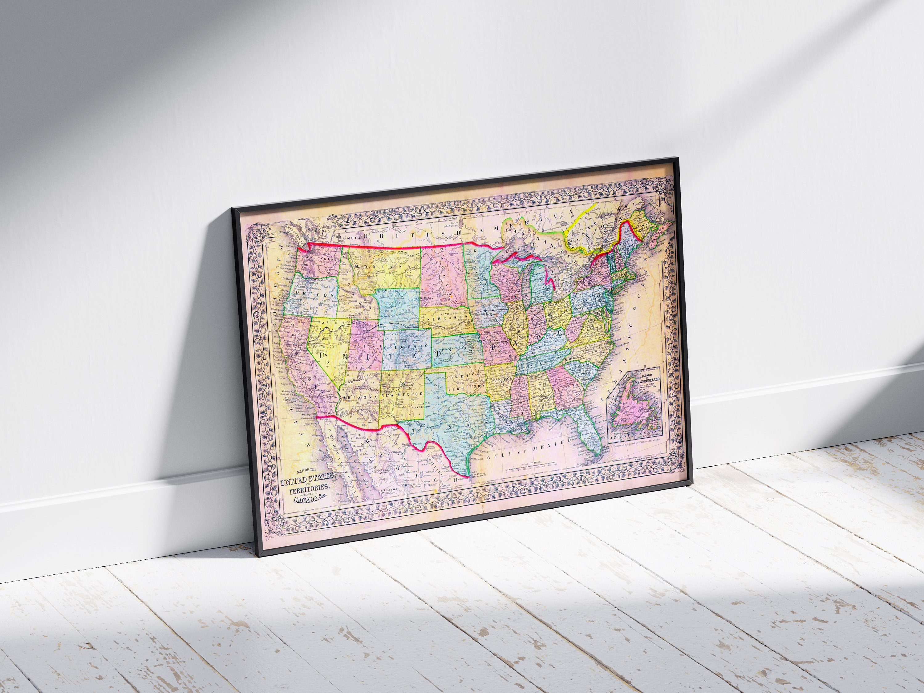 United States Map Old Map of United - Il Fullxfull.5215082983 L5e6 