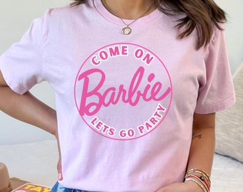 Retro Party Shirt, Barbie Movie T-Shirt, Birthday Tee