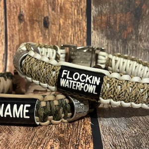 Custom Paracord Dog Collar