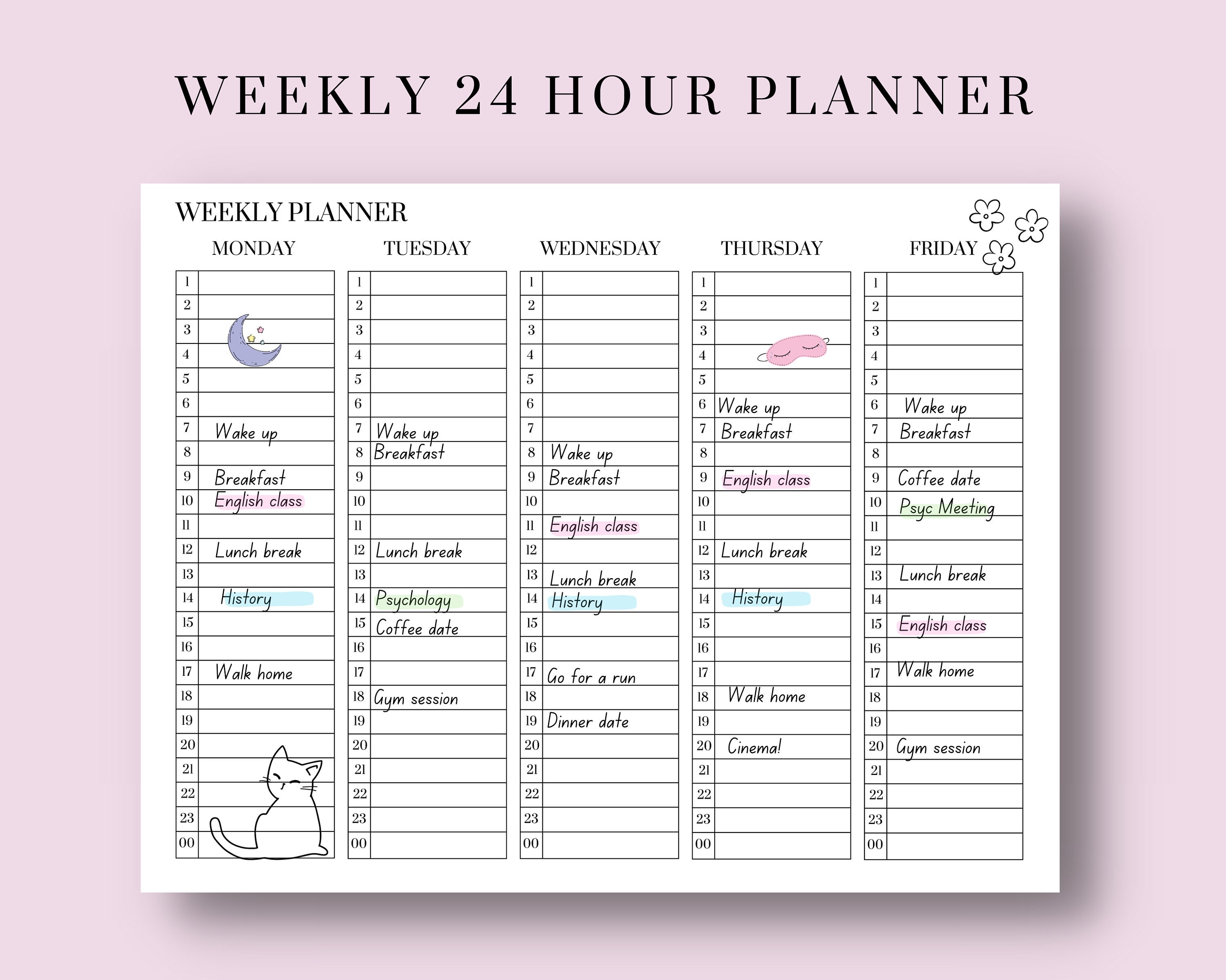 Digital Planner Bundle | Printable and Editable | Daily, Weekly ...