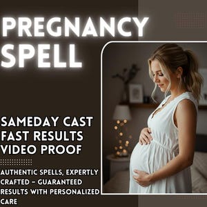 Miracle PREGNANCY & SAFE DELIVERY Spell | Fertility Blessing | Conceiving Spell | Baby Manifestation | Pregnancy Protection | Birth Ritual