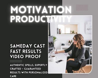 POWERFUL MOTIVATION & PRODUCTIVITY Spell | Unlock Unstoppable Energy | Achieve Goals Fast | Focus + Drive | Success Amplifier | Work Harder