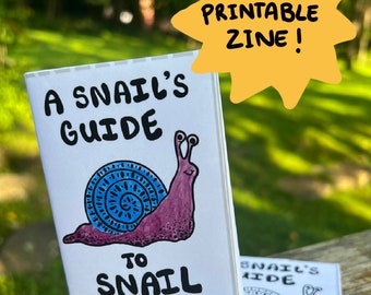 Zine- A Snail&#39;s Guide to Snail Mail
