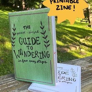 Zine - Guide d'errance au format de poche