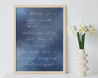 Gratitude Art Print | Brandon Lake | Digital Download