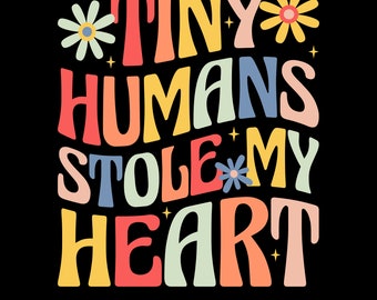 Tiny Humans Stole My Heart Svg Png, NICU Valentine's Day, Neonatal Intensive Care Nurse Valentine Png, NICU Squad Valentine Png, Nurse Png