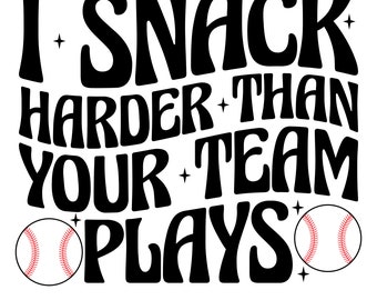 Tomo un refrigerio más fuerte de lo que tu equipo juega svg, béisbol svg, béisbol png, béisbol de moda svg, béisbol de moda png, béisbol divertido svg