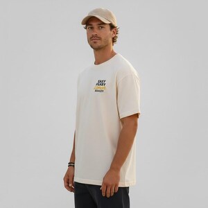 Lemon Squeezy Organic Cotton T-Shirt, Unisex Summer Slogan image 2