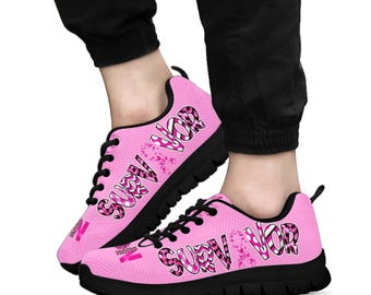 Brustkrebs Überlebende Sneakers: Individuelle ""Survivor"" Schuhe