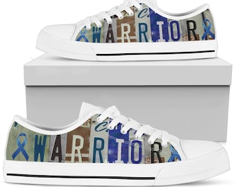 Krieger Doppelpunkt Krebs Bewusstsein Low-Top Sneakers