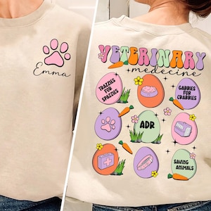 Camiseta de medicina veterinaria, camiseta de técnico veterinario, camiseta de medicina veterinaria, camiseta &quot;Es un buen día para salvar a los animales&quot;, camiseta de técnico veterinario con nombre personalizado