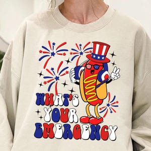 4th Of July Dispatcher Shirt, Patriotic Dispatching Shirt, 911 Emergency Shirt, What Is Your Emergency Sweatshirt, American Shirt