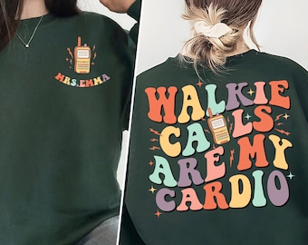Walkie Calls Are My Cadio Shirt, Custom Sped Teacher Shirt, School Psychologist Shirt, Groovy Sped Teacher, Behavior Therapist Shirt