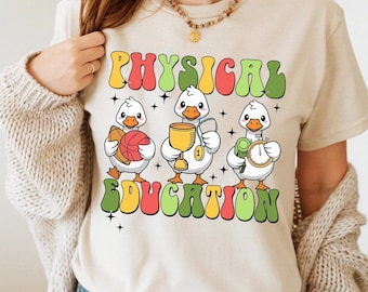 Dumme Gans Sportlehrer-Shirt, was wir heute tun, Pe Shirt, Schulcoach Shirt, Sportunterricht, Sportlehrer, Lehrer Geschenk