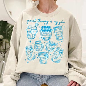 Shirt logopedie is mijn jam, shirt logopedie, shirt logopedist, logopedist shirt, shirt SLP, cadeau logopedist, logopedist cadeau voor haar