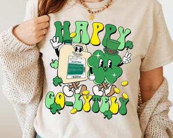 GI Nurse St Patricks Day T-Shirt, Gastro Endo Nursing Humor Shirts, Gastroenterologists Shirt, Lucky Nurse Shirt