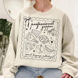Professional Yapper Shirt, Speech Language Pathologist Tshirt, SLP SLPA Gift, Speech Therapist Tee, Gift For Slp