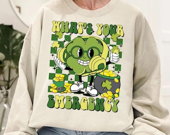 What's Is Your Emergency Shirt, St Patrick's Day Dispatcher Shirt, Funny Shamrock Dispatcher Shirt, Dispatching Tee, Dispatcher Gift
