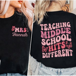 Sekundarschule Lehrer Shirt, lustige Sekundarschule Lehrer Shirts, Lehrer Wertschätzung Woche Shirt, Sekundarschule Lehrer Geschenk, Teavher Geschenk