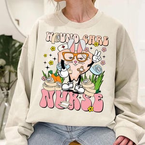 Happy Easter Day Wound Care Nurse Shirt, Gnomie Lover Tee, Wound Care Nurse Sweater, Nurse Specialist Tee, Nursing Student Shirt, Nurse Tee