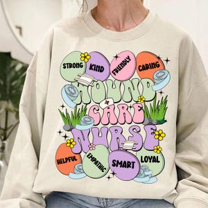 Gnomie Easter Day Wound Care Nurse Shirt, Gnomie Lover Tee, Wound Care Nurse Sweater, Nurse Specialist Tee, Nursing Student Shirt, Nurse Tee