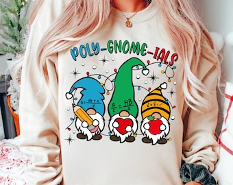 Funny Math Teacher Shirt, Funny Gnome Shirt, Math Pun, Algebra Teacher Shirt, Calculus Teacher Shirt, Geometry Teacher, Math Crewneck