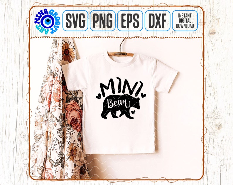 Mini Bear In Mind Crop Shirt
