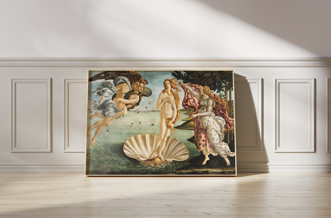 Botticelli the Birth of Venus Print Unique Classical Art Etsy