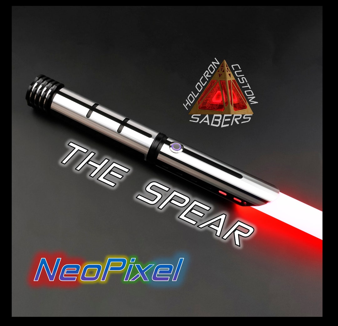 Spear Star Wars Lightsaber With SN Pixel V4 and Removable Etsy